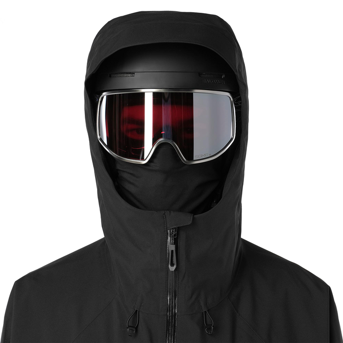 Salomon Men's Venom Full Zip Jacket 2027 Deep Black
