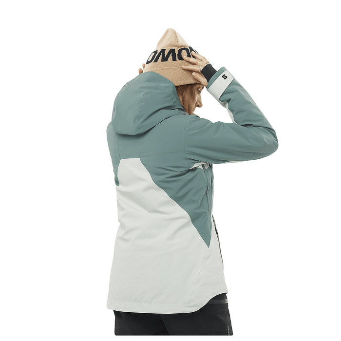 Salomon Women's Brilliant Jacket 2025 Misty Blue/North Atlantic - Comor - Go Play Outside