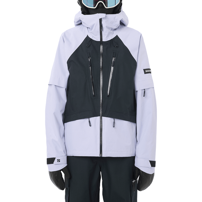 Salomon Women's Venom Full Zip Jacket 2026 Cosmic Sky - Comor - Go Play Outside
