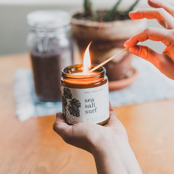 Sea Salt Surf 9oz Soy Candle