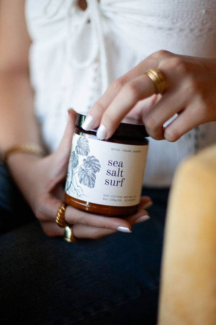 Sea Salt Surf 9oz Soy Candle