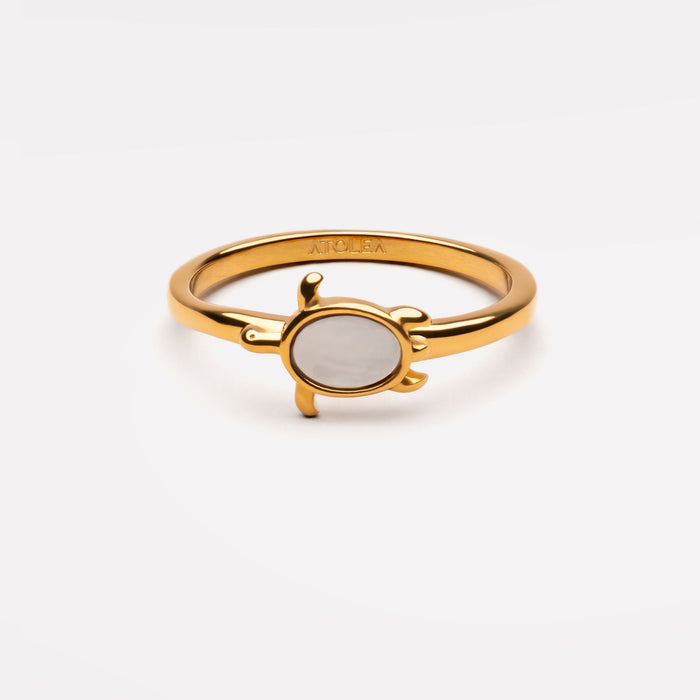 Gold Turtle Ring