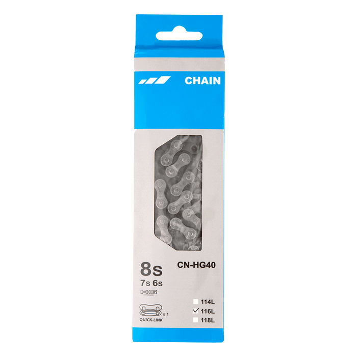 Shimano CN-HG40 8-Speed Chain 116 Links