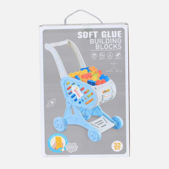 SHOPPING CART BLOCKS 32 PIECES