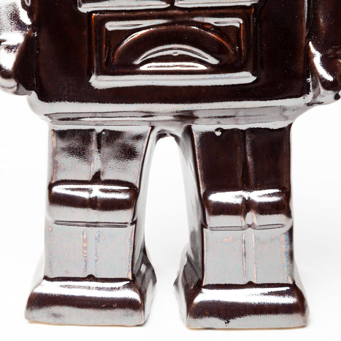 Silver Robot Figure - Mercana