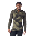 Smartwool Men's Classic Thermal Merino Base Layer 1/4 Zip Boxed North Woods Foggy Pines - Comor - Go Play Outside