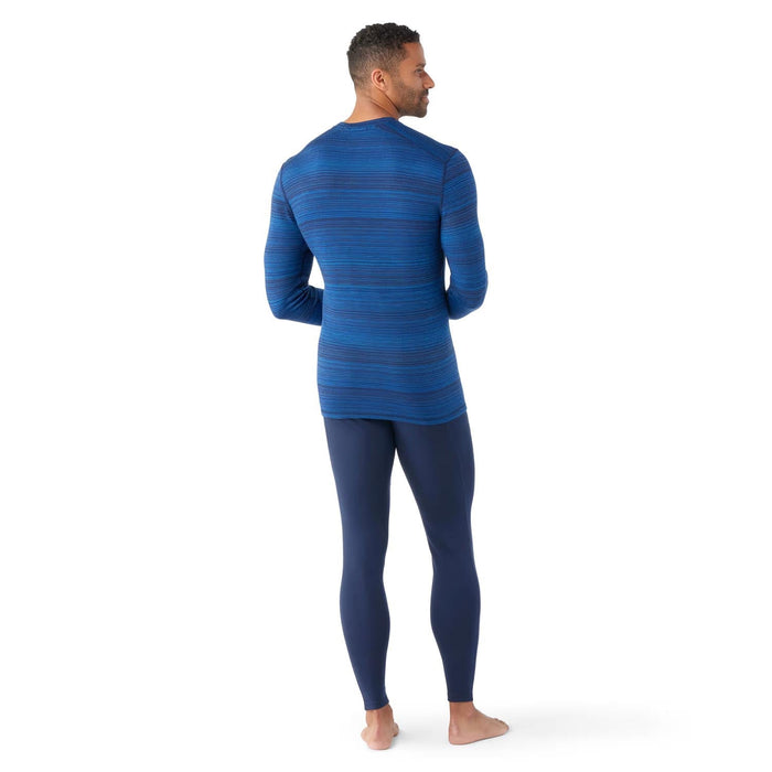 Smartwool Men's Classic Thermal Merino Base Layer Crew Boxed Deep Navy Colour Shift - Comor - Go Play Outside