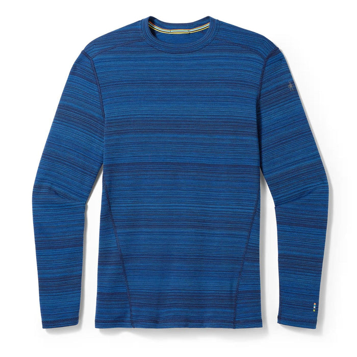 Smartwool Men's Classic Thermal Merino Base Layer Crew Boxed Deep Navy Colour Shift - Comor - Go Play Outside