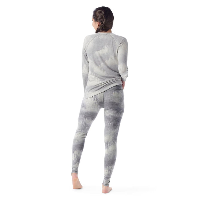 Smartwool Women's Classic Thermal Merino Base Layer Bottom Boxed Light Grey Foggy Pines - Comor - Go Play Outside