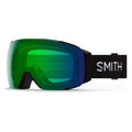 Smith I/O Mag Low Bridge Fit Goggles Black/ChromaPop Everyday Green Mirror + Chromapop Storm Blue Sensor Mirror - Comor