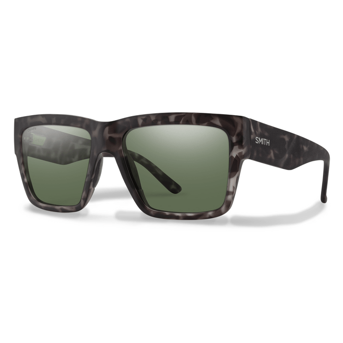 Smith Lineup Sunglasses Matte Gray Tortoise/ChromaPop Polarized Gray Green - Comor - Go Play Outside