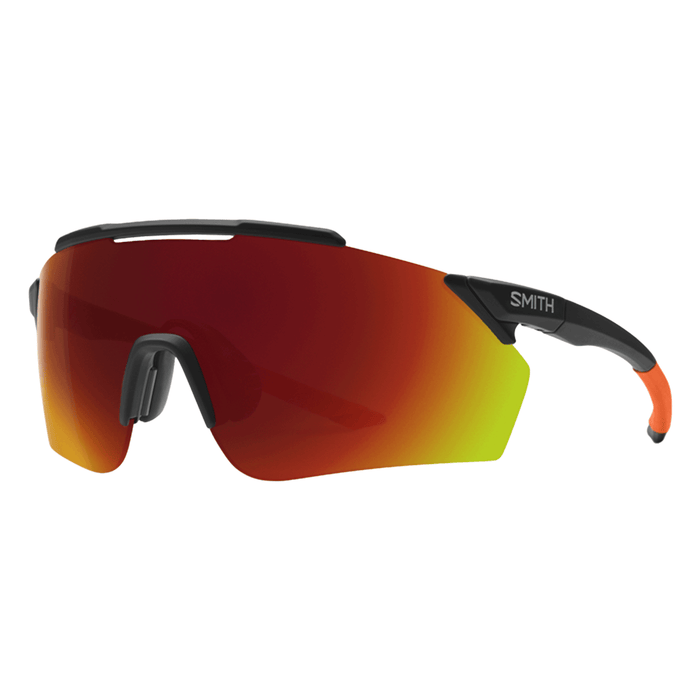 Smith Ruckus Sunglasses Matte Black Cinder/ChromaPop Red Mirror - Comor - Go Play Outside