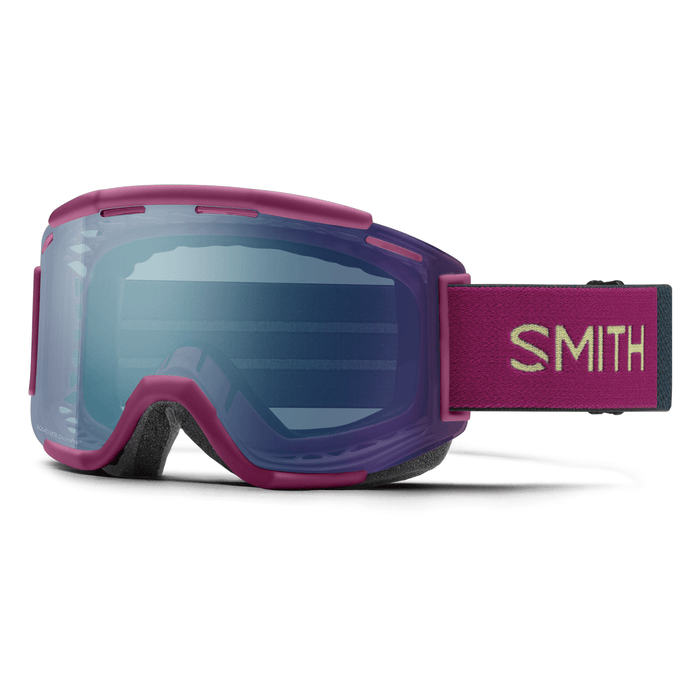 Smith Squad MTB Goggles Huckleberry/Pacific + ChromaPop Everyday Blue Mirror - Comor - Go Play Outside