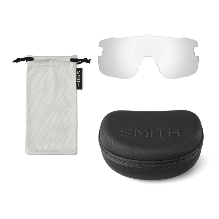 Smith Wildcat Sunglasses Matte Black/ChromaPop Glacier Photochromic Copper Blue Mirror + Clear - Comor - Go Play Outside