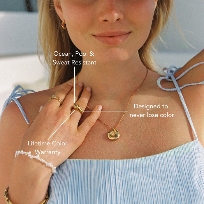 Soleil Signet Ring Detail