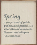 Spring Definition Blue
