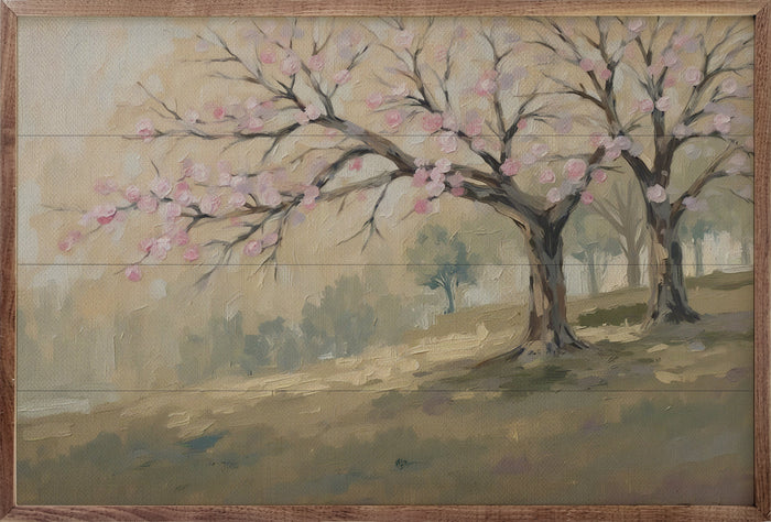 Spring Pink Blossom Tree