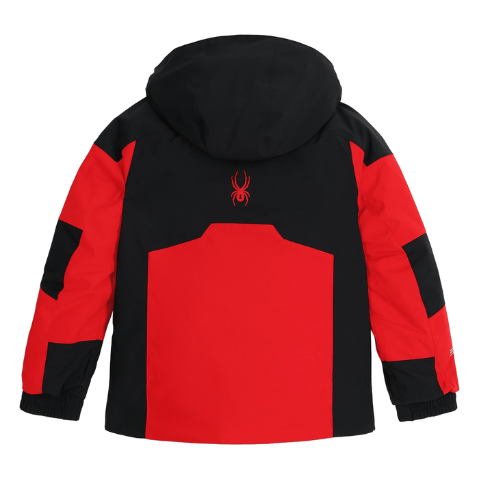 Spyder Kids Leader Jacket 2026 Spyder Red - Comor - Go Play Outside