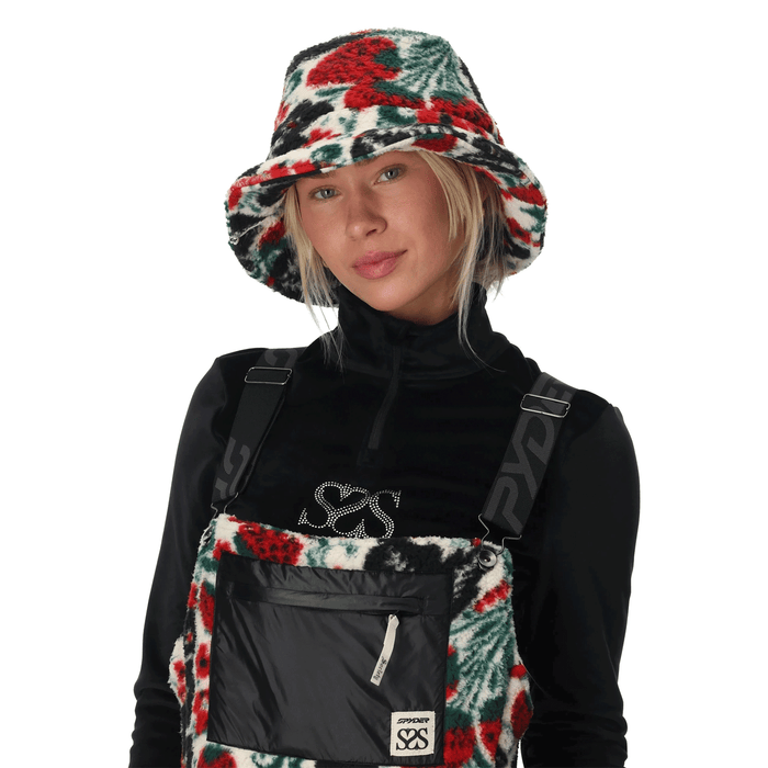 Spyder Society Fleece Bucket Hat Society Racing Green - Comor - Go Play Outside