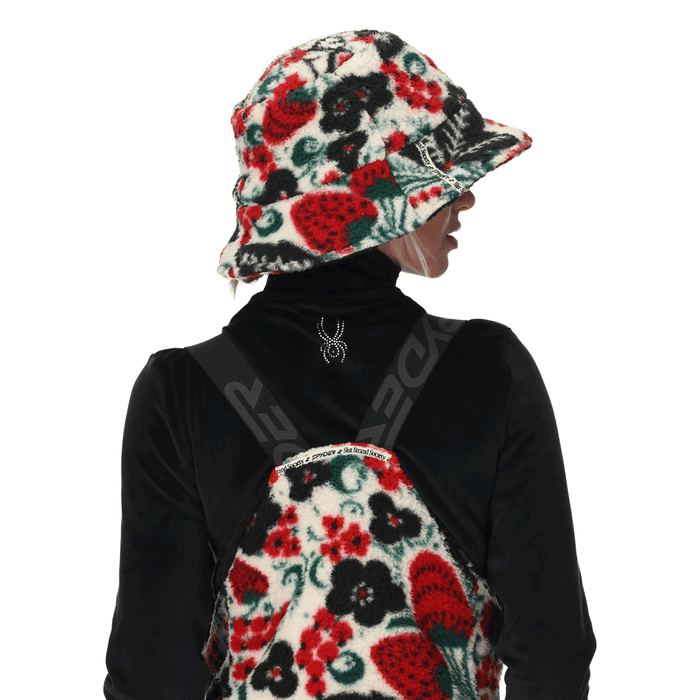 Spyder Society Fleece Bucket Hat Society Racing Green - Comor - Go Play Outside
