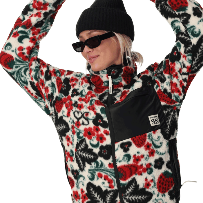 Spyder Society Fleece Jacket 2026 Society Racing Green - Comor - Go Play Outside