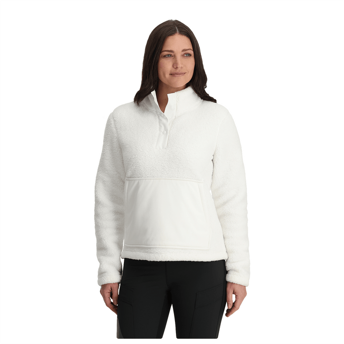 Spyder Women's Slope High Pile Fleece Jacket 2025 White - Comor - Go Play Outside