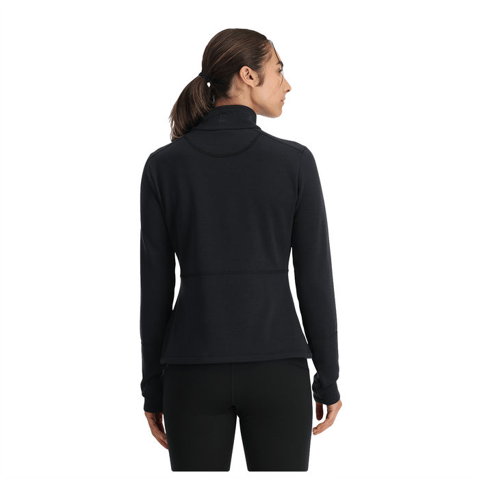 Spyder Women's Speed 1/2 Zip Fleece 2025 Black - Comor - Go Play Outside