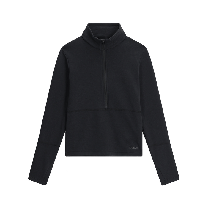 Spyder Women's Speed 1/2 Zip Fleece 2025 Black - Comor - Go Play Outside