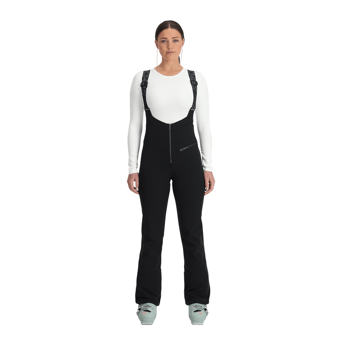 Spyder Women's Strutt Bib Softshell Pant 2026 Black - Comor - Go Play Outside