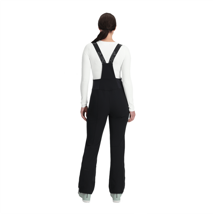 Spyder Women's Strutt Bib Softshell Pant 2026 Black - Comor - Go Play Outside