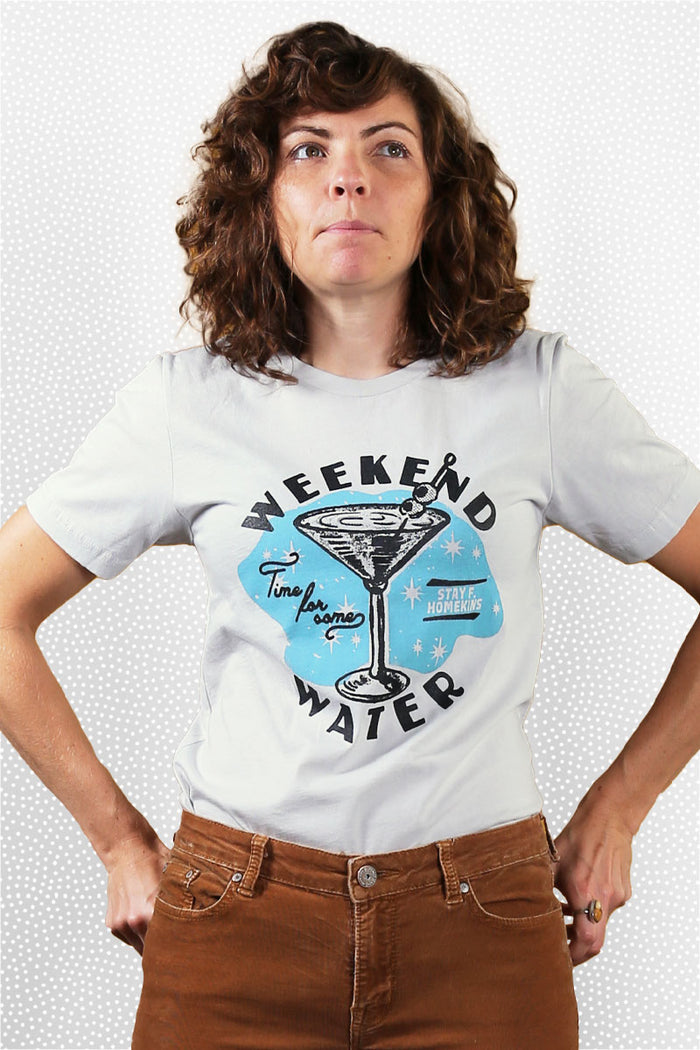 stay f. homekins: weekend water tee