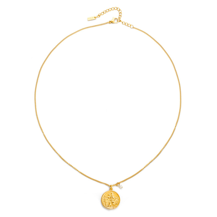 Saint Medallion Necklace