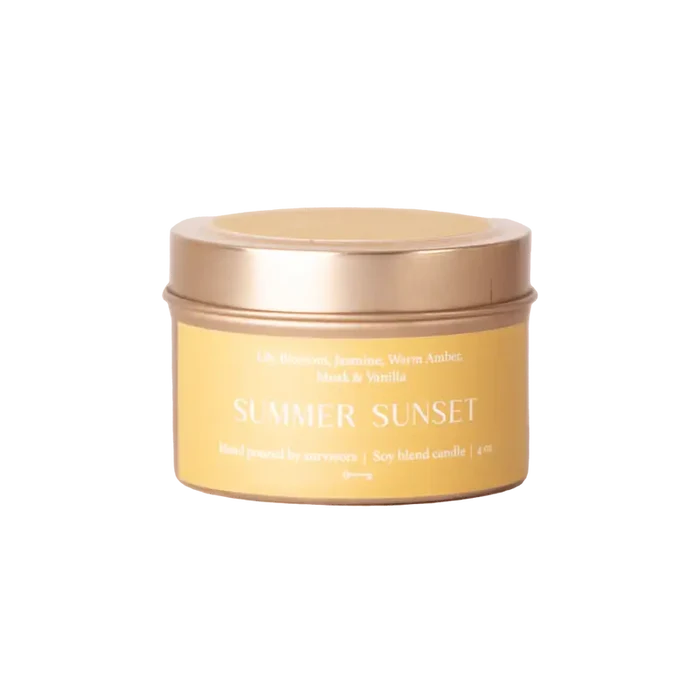 Summer Sunset Travel Tin
