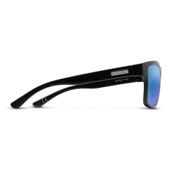 Suncloud A - Team Sunglasses Black/Polar Blue Mirror - Comor - Go Play Outside