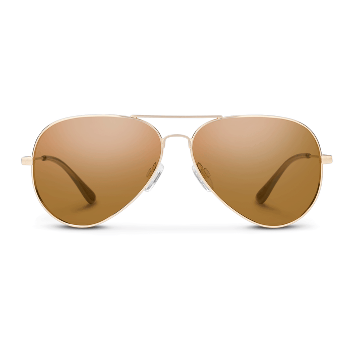 Suncloud Hard Deck Sunglasses Gold/Polarized Brown - Comor - Go Play Outside