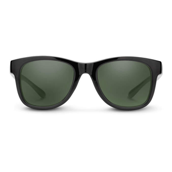 Suncloud Leeway Sunglasses Black/Polarized Gray Green - Comor - Go Play Outside