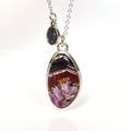 Super 7 Solid Silver 925 Necklace "Melody Stone"