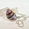Super 7 Solid Silver 925 Necklace "Melody Stone"