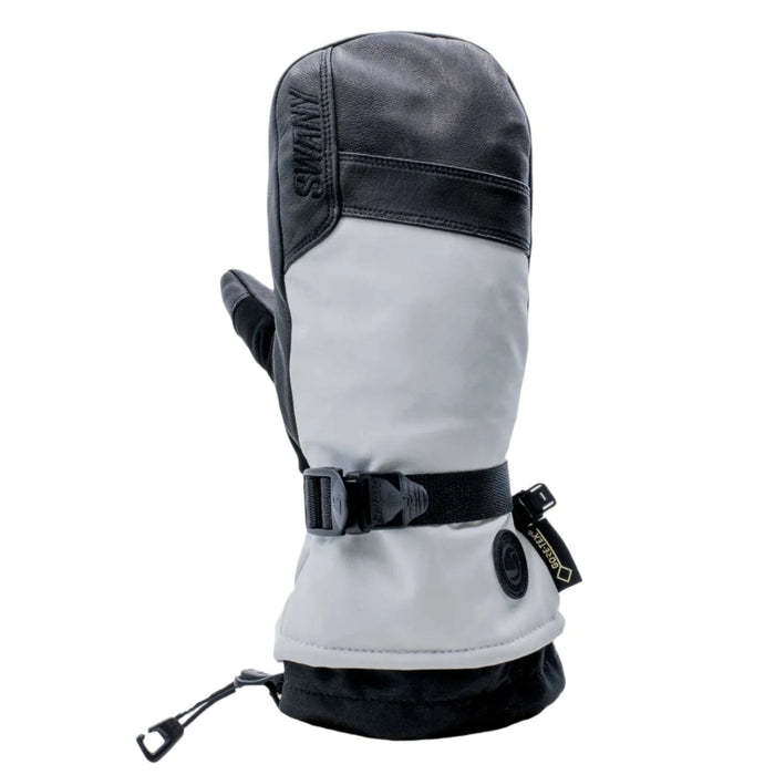 Swany Women's Gore Winterfall Mitt White/Black - Comor - Go Play Outside
