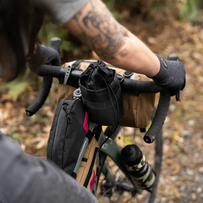 Swift Industries Sidekick Stem Pouch, ECOPAK Shell, Black