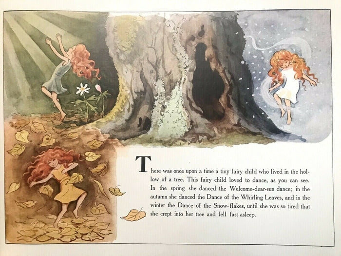 THE SUN-EGG - Elsa Beskow, RARE 1st Ed 1933 ILLUSTRATED CHILDREN'S FAIRIES ELVES