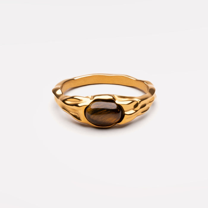 Gold Tiger Ring