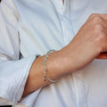 Topaz Silver Bracelet for Women "Wind of Change"