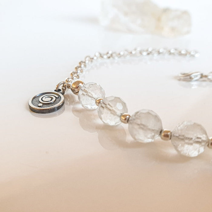Topaz Silver Bracelet for Women "Wind of Change"