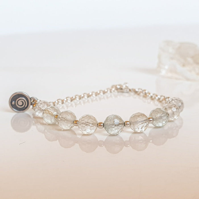 Topaz Silver Bracelet for Women "Wind of Change"
