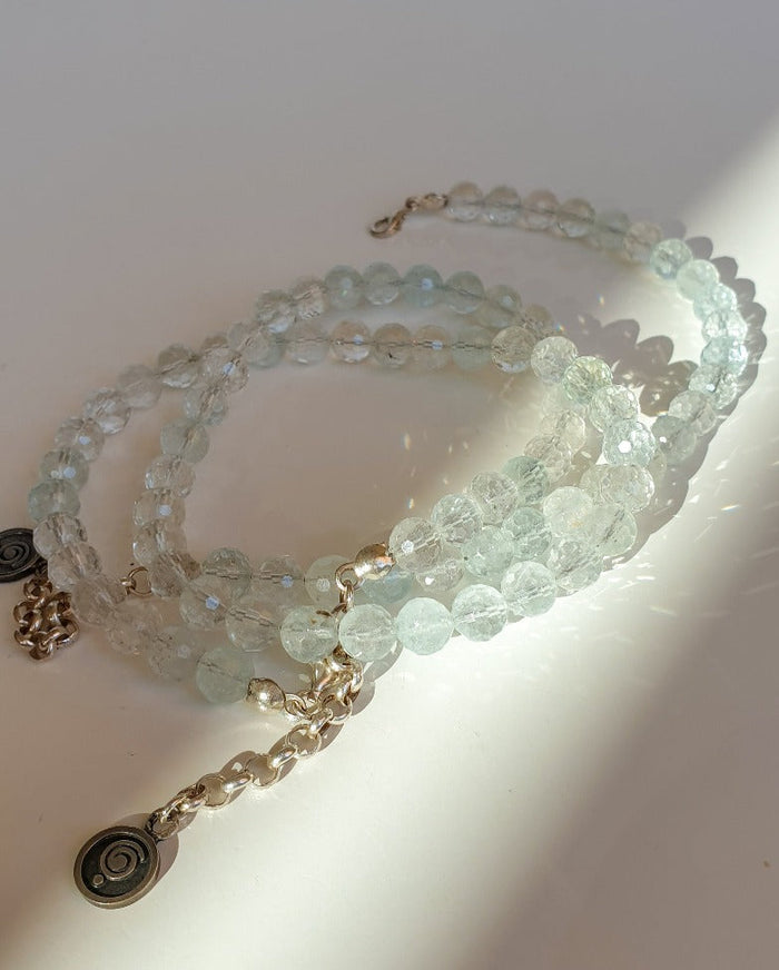 Topaz Silver Bracelet for Women "Wind of Change"