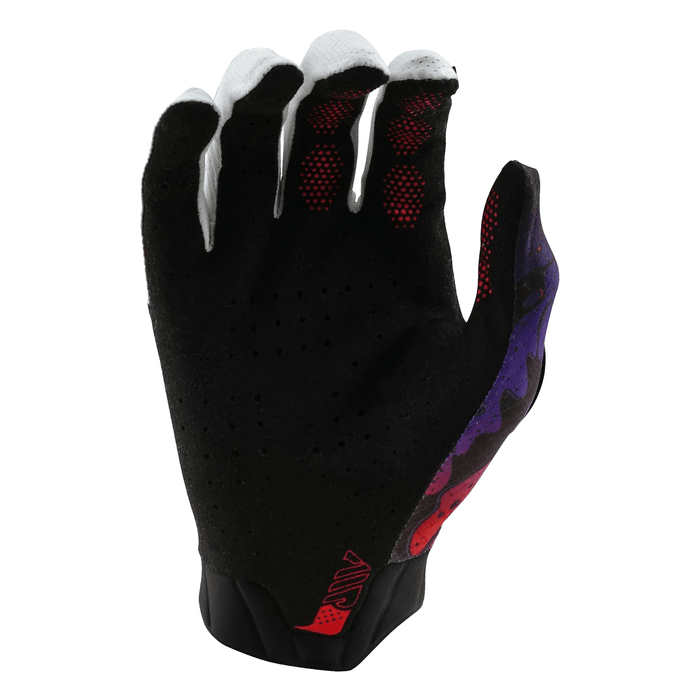 Troy Lee Designs Air Glove Drip Black/Purple - Comor - Go Play Outside
