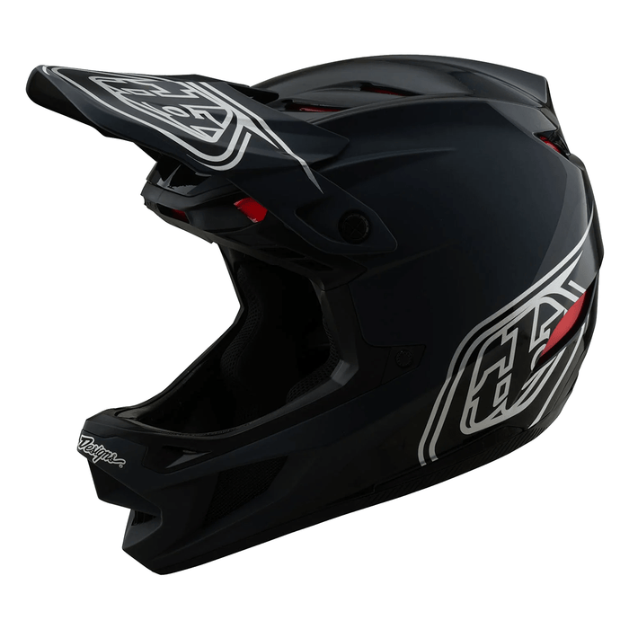 Troy Lee Designs D4 Polyacrylite MIPS Helmet Shadow Black - Comor - Go Play Outside