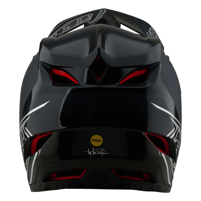 Troy Lee Designs D4 Polyacrylite MIPS Helmet Shadow Black - Comor - Go Play Outside