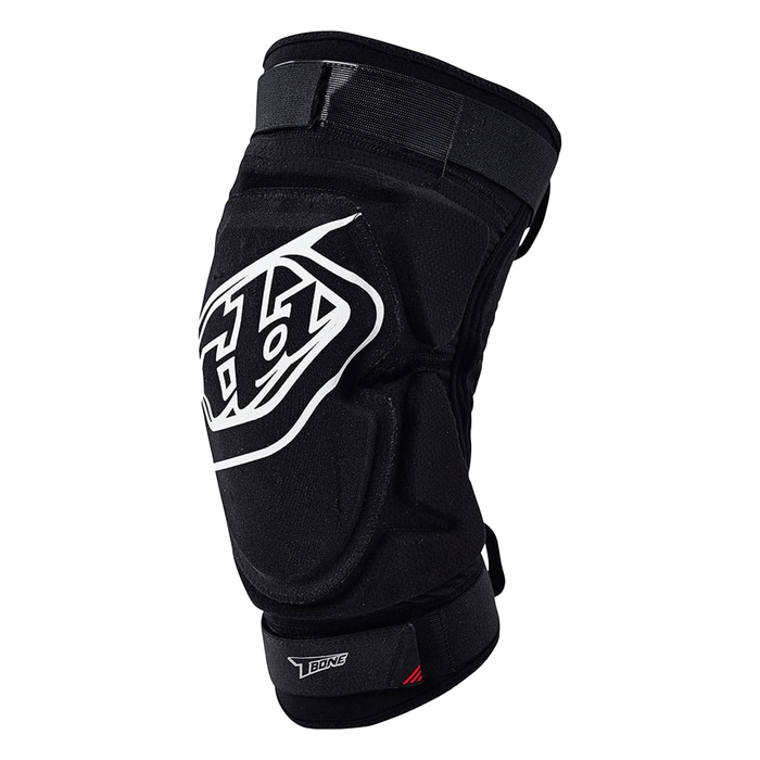 Troy Lee Designs T - Bone Knee Guard Solid Black - Comor - Go Play Outside